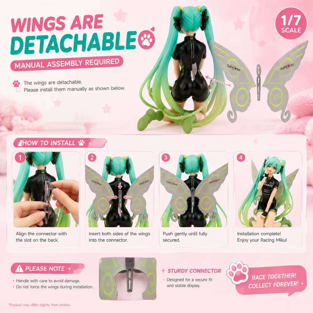 Vocaloid: Hatsune Miku Racing Ver. 1/10 Scale Figure
