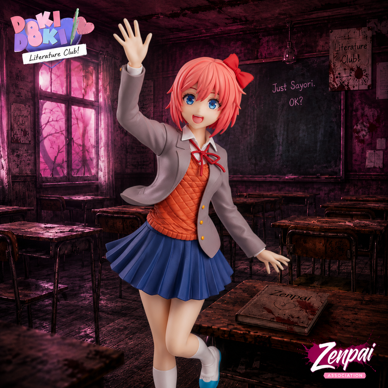 Doki Doki Literature Club!: Sayori 1/10 Scale Figure