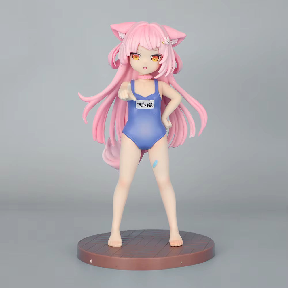 Hakui Koyori Swimsuit Hololive Virtual Idol Anime Figure Model Statue PVC 7" [Boxed]
