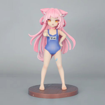 Hakui Koyori Swimsuit Hololive Virtual Idol Anime Figure Model Statue PVC 7" [Boxed]