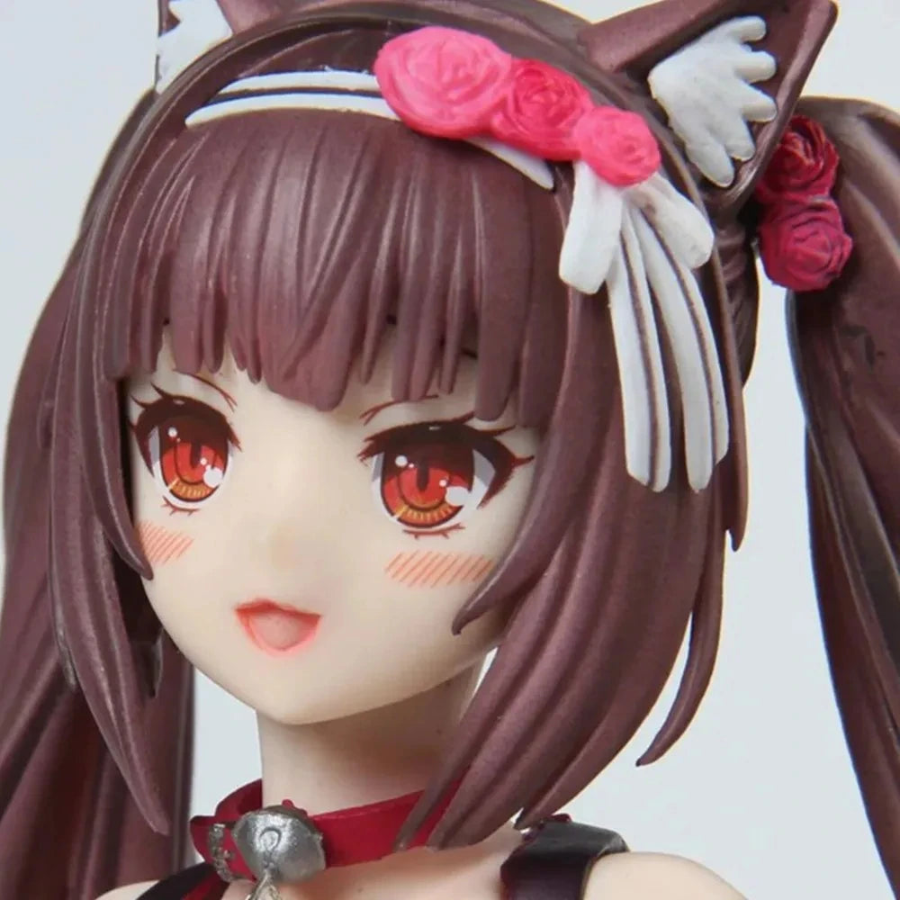Chocola & Vanilla Lingerie Maid Nekopara Cast Off Anime Figure Model PVC 9.4" [Adult Collectible]