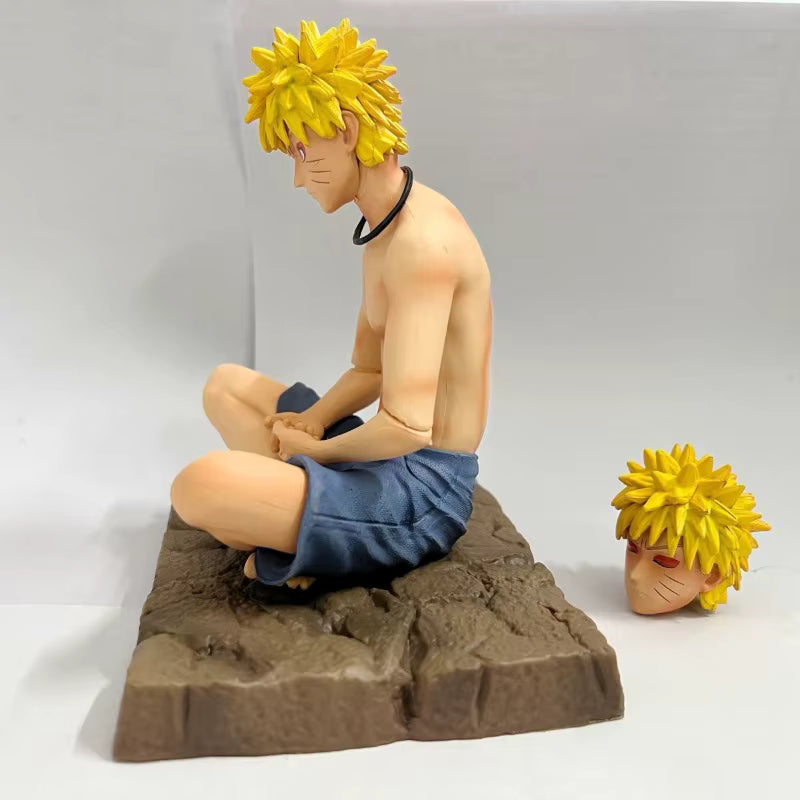 Naruto Uzumaki Sage Mode Training Naruto Anime Collectible Action Figure PVC 5" [Boxed]