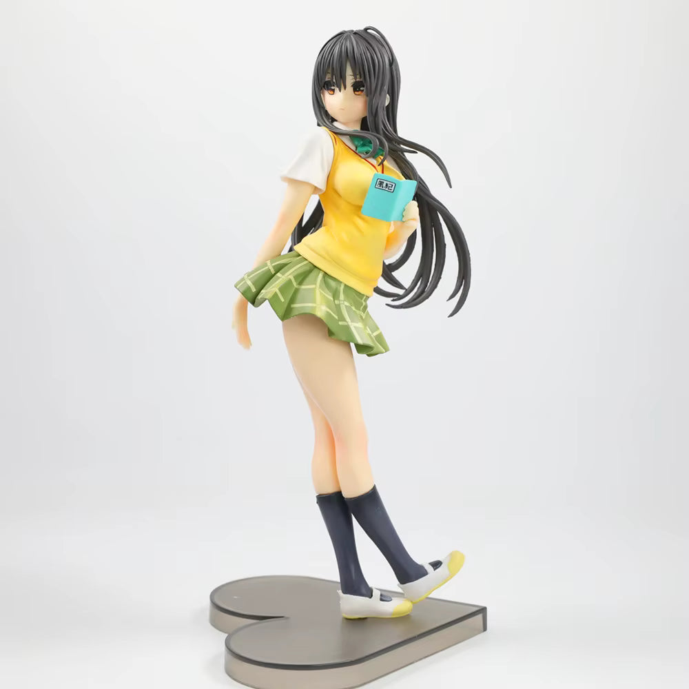 Yui Kotegawa Student Uniform To LOVE-Ru Anime Figure Model Statue PVC 8" [No Box]