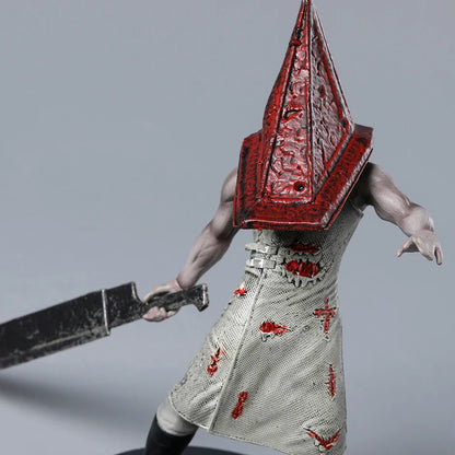 Pyramid Head and Dark Nurse Silent Hill Horror Movie Monster Figure Statue Model PVC [Boxed]
