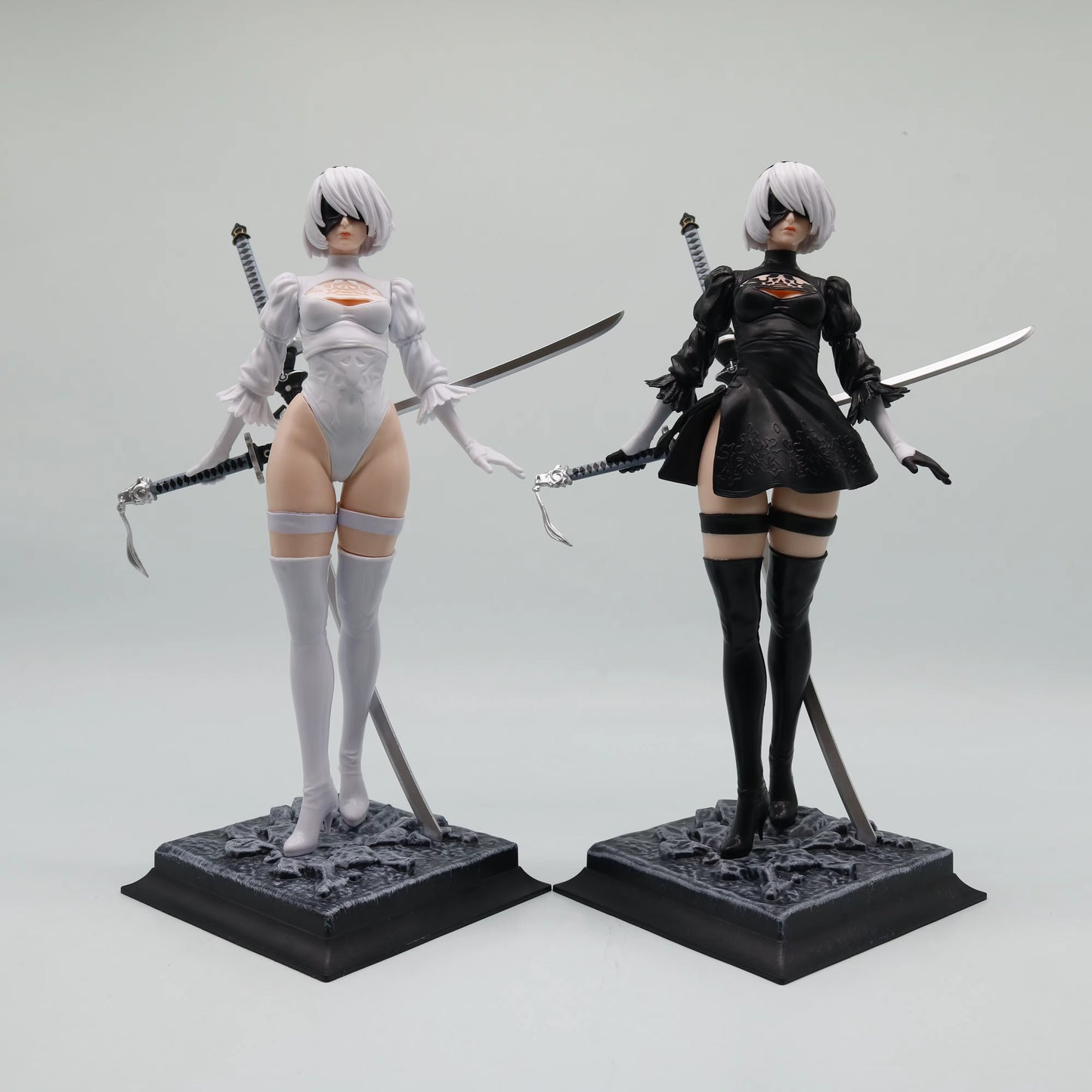 NieR:Automata: YoRHa No.2 Type B (2B) Combat Suit & Dress Ver. 1/7 Scale Figure