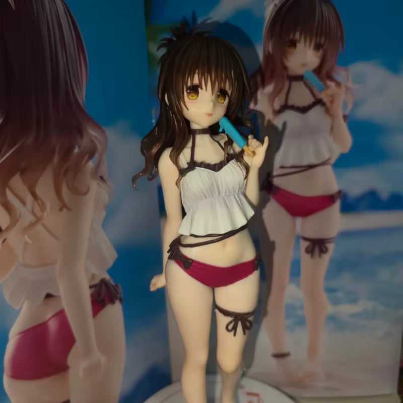 Mikan Yuuki Beachwear To LOVE-Ru Anime Figure Model Statue PVC 6.5" [Original]