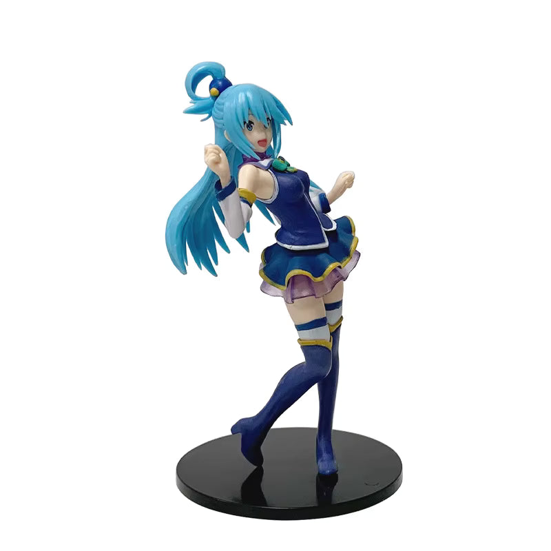 Aqua KonoSuba Kawaii Anime Figure Model Statue PVC 7" [Boxed]