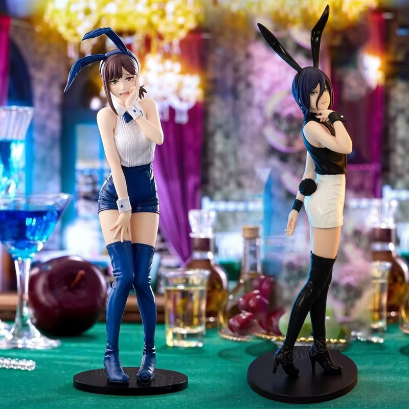 Kobeni Higashiyama and Reze Bunny Ver. Chainsaw Man Anime Figure Models PVC [Boxed]