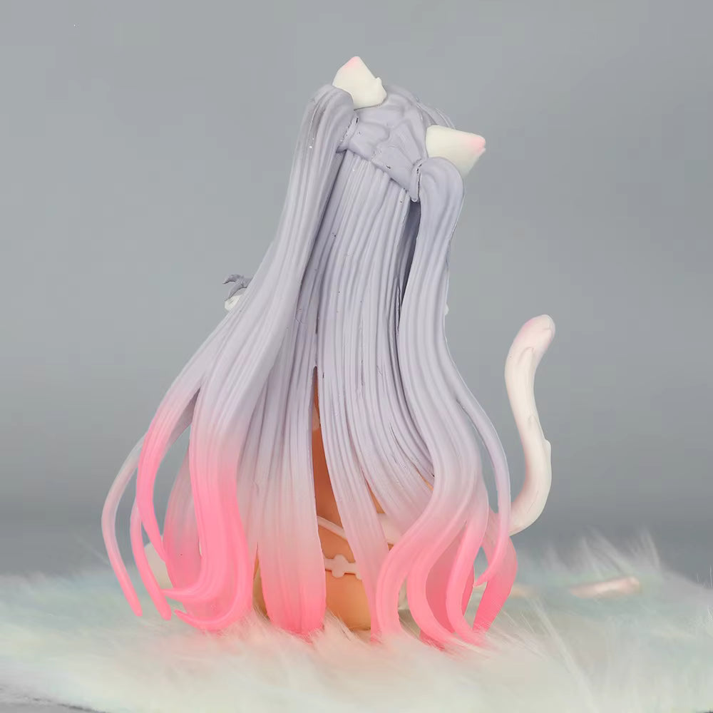 Vanilla Lingerie Nekopara Anime Figure Model Statue PVC 5.3" [Adult Collectible]