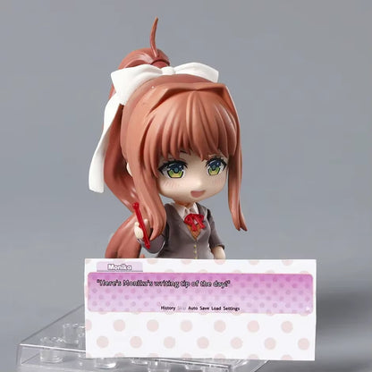 Doki Doki Literature Club!: Monika Adjustable Chibi Ver. Non-Scale Figure
