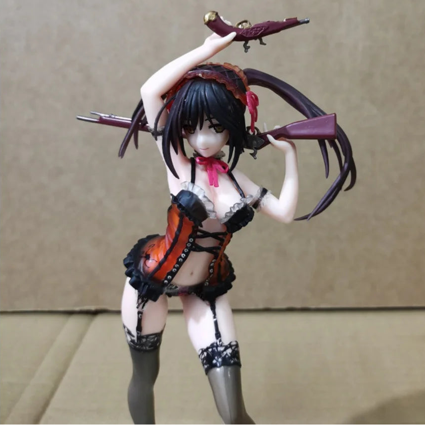 Kurumi Tokisaki Lingerie Date A Live Anime Figure Model Statue PVC 9" [Adult Collectible]