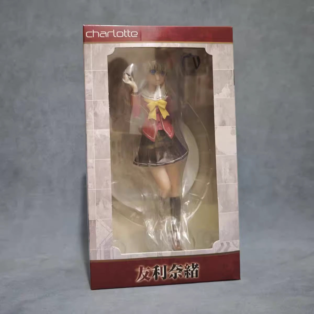 Nao Tomori School Uniform Charlotte Anime Figure Model Statue PVC 7.6" [Boxed]
