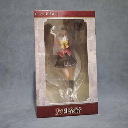 Nao Tomori School Uniform Charlotte Anime Figure Model Statue PVC 7.6" [Boxed]
