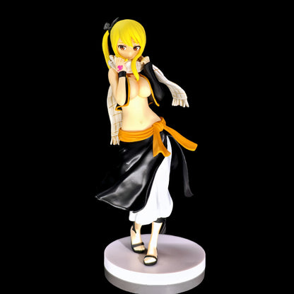 Lucy Heartfilia Natsu's Costume Fairy Tail Exclusive Anime Figure PVC 6.2" [Adult Collectible]