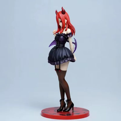 Miku Nakano Little Devil Ver. Quintessential Quintuplets Anime Figure PVC 9” [No Box]