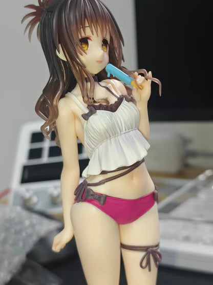 Mikan Yuuki Beachwear To LOVE-Ru Anime Figure Model Statue PVC 6.5" [Original]