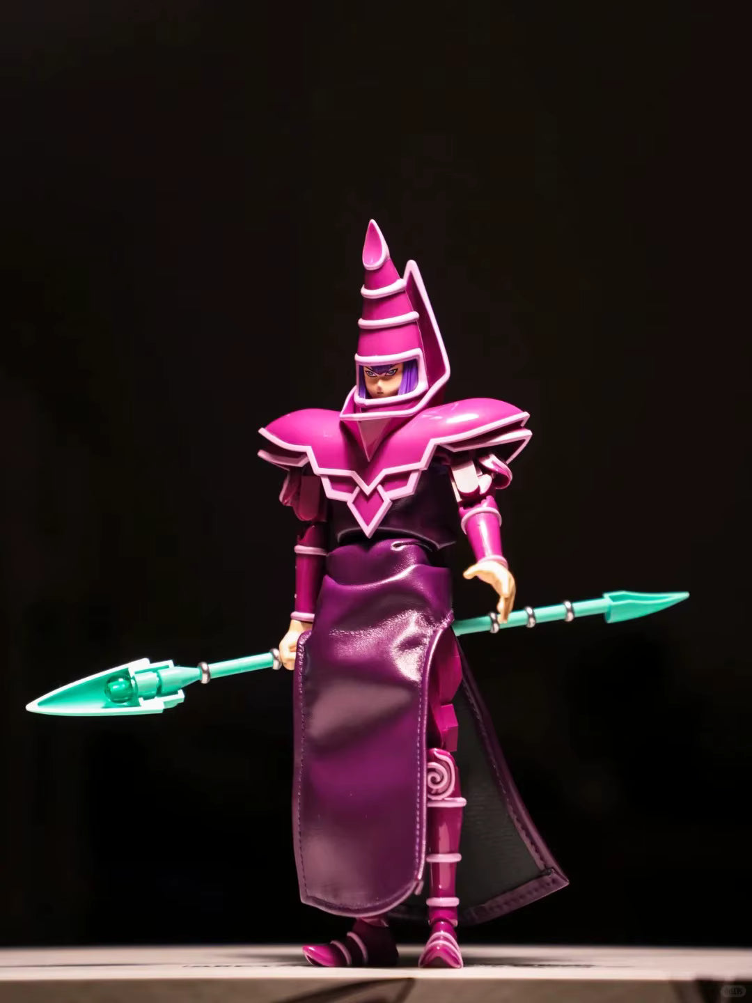 Dark Magician Yu-Gi-Oh! Anime Action Figure PVC 14" [No Box : Lego Compatible ]