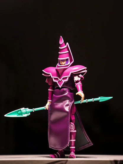Dark Magician Yu-Gi-Oh! Anime Action Figure PVC 14" [No Box : Lego Compatible ]