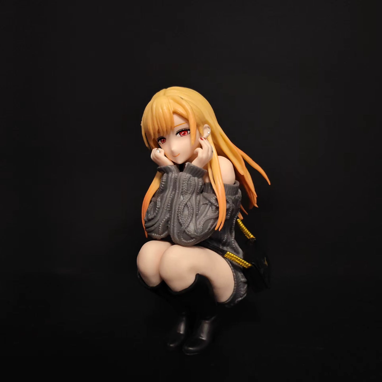 Marin Kitagawa Knit Ver. My Dress-Up Darling Desktop Anime Figure Model PVC 5" [No Box]