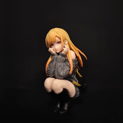 Marin Kitagawa Knit Ver. My Dress-Up Darling Desktop Anime Figure Model PVC 5" [No Box]