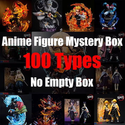 Mystery Gift Box Collectible Anime Figure Model Statue PVC 4 - 8" [Boxed]