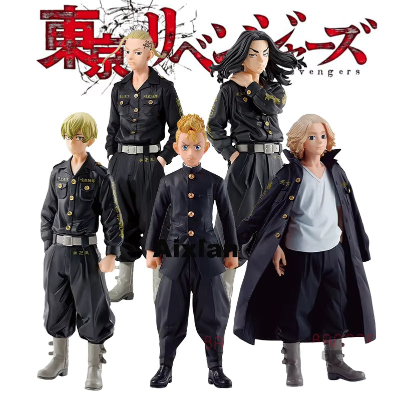 Manji Gang Tokyo Revengers Collectible Anime Figure Model Statue PVC 6" [Boxed]
