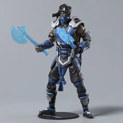 Scorpion and Sub-Zero Mortal Kombat Collectible Action Figure Models PVC 7" [Boxed]