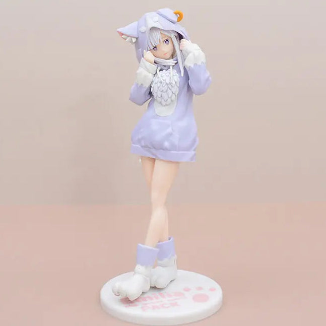 Mofumofu Pack Re:Zero Starting Life in Another World Anime Figure Model Statue PVC 7.8" [Boxed]