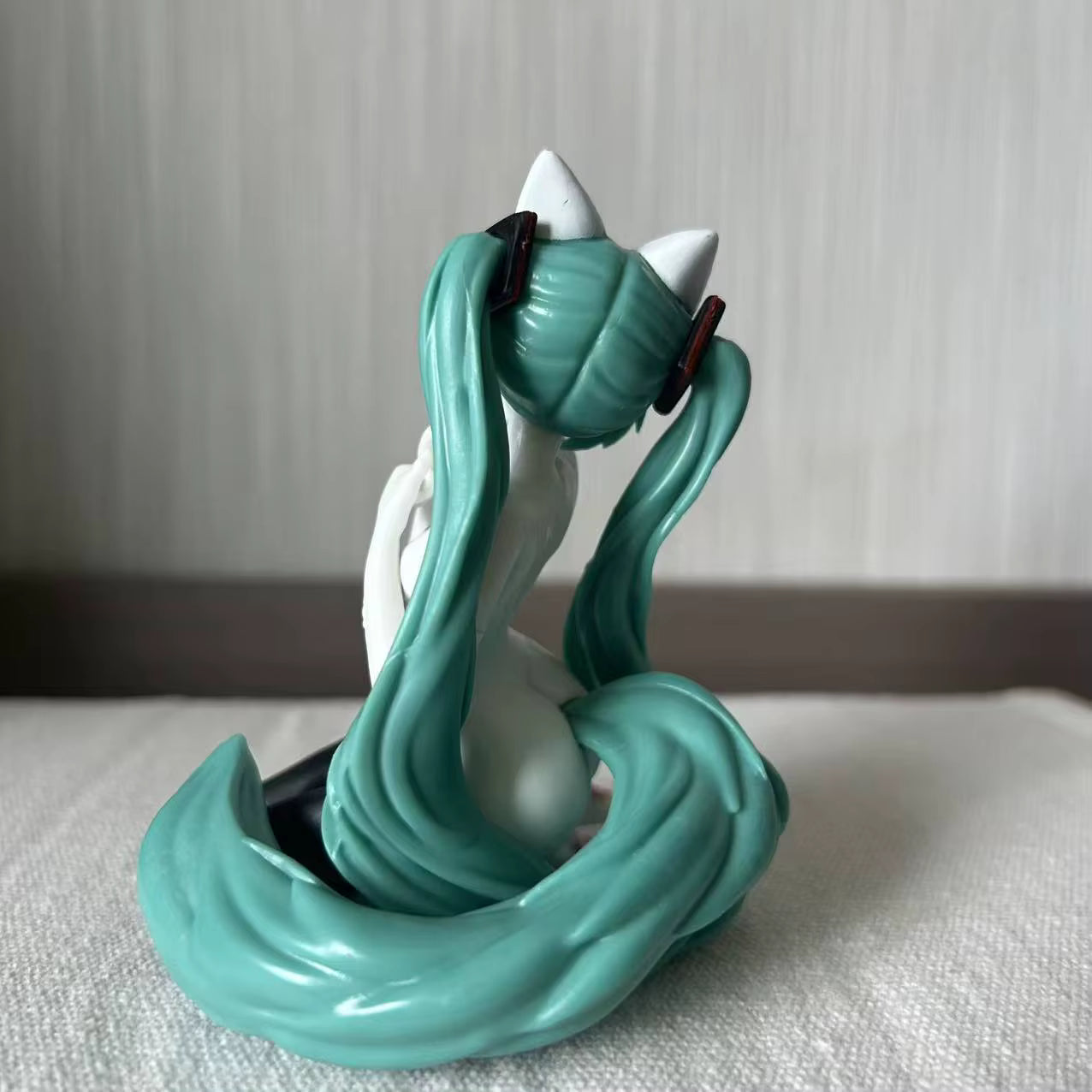 Hatsune Miku Furry Ver. Virtual Idol Anime Figure Model Statue PVC 5" [Adult Collectible]