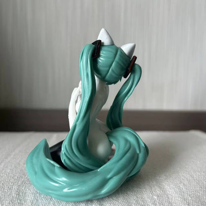 Hatsune Miku Furry Ver. Virtual Idol Anime Figure Model Statue PVC 5" [Adult Collectible]