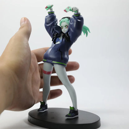 Rebecca The Cannon Cyberpunk Edgerunners Anime Figure Model Statue PVC 6" [Boxed]