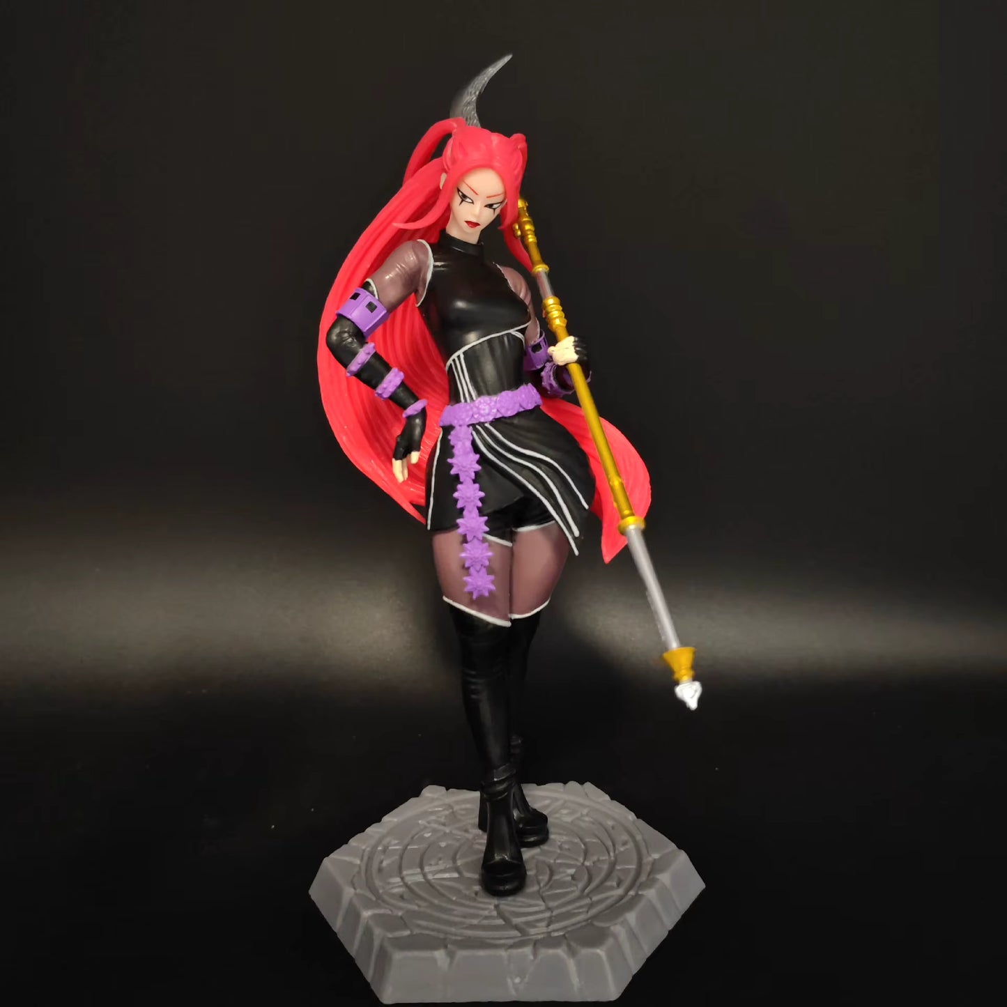 KPop Demon Hunters — Mira Goth Combat Suit Ver. 1/8 Scale Figure
