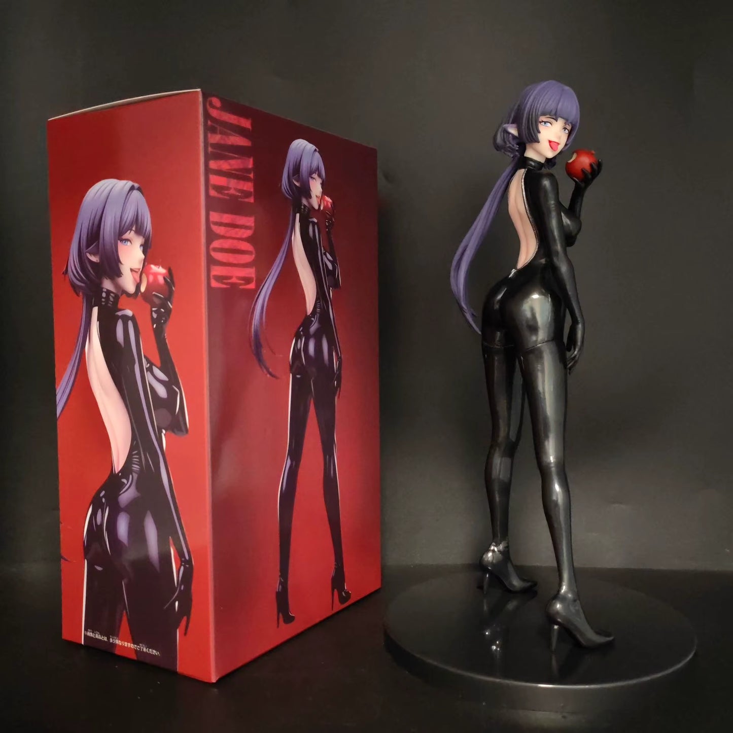 Jane Doe Latex Bodysuit Zenless Zone Zero Anime Figure Model Statue PVC 9" [Boxed]