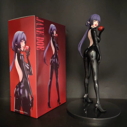 Jane Doe Latex Bodysuit Zenless Zone Zero Anime Figure Model Statue PVC 9" [Boxed]