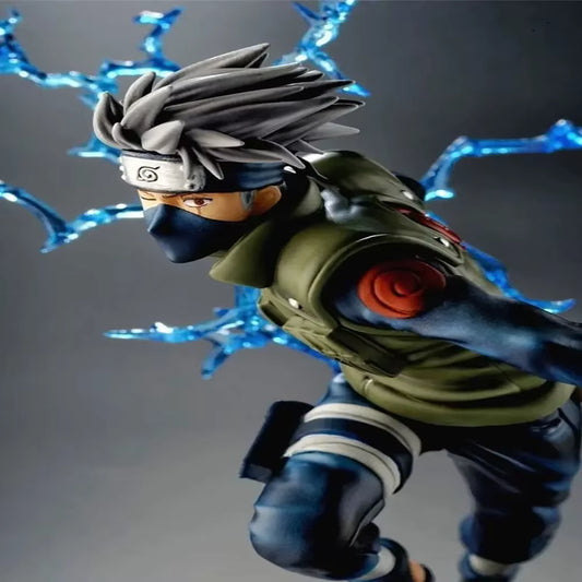 Kakashi Hatake Chidori Naruto Dispplay-Ready Anime Figure PVC 5" [No Box]