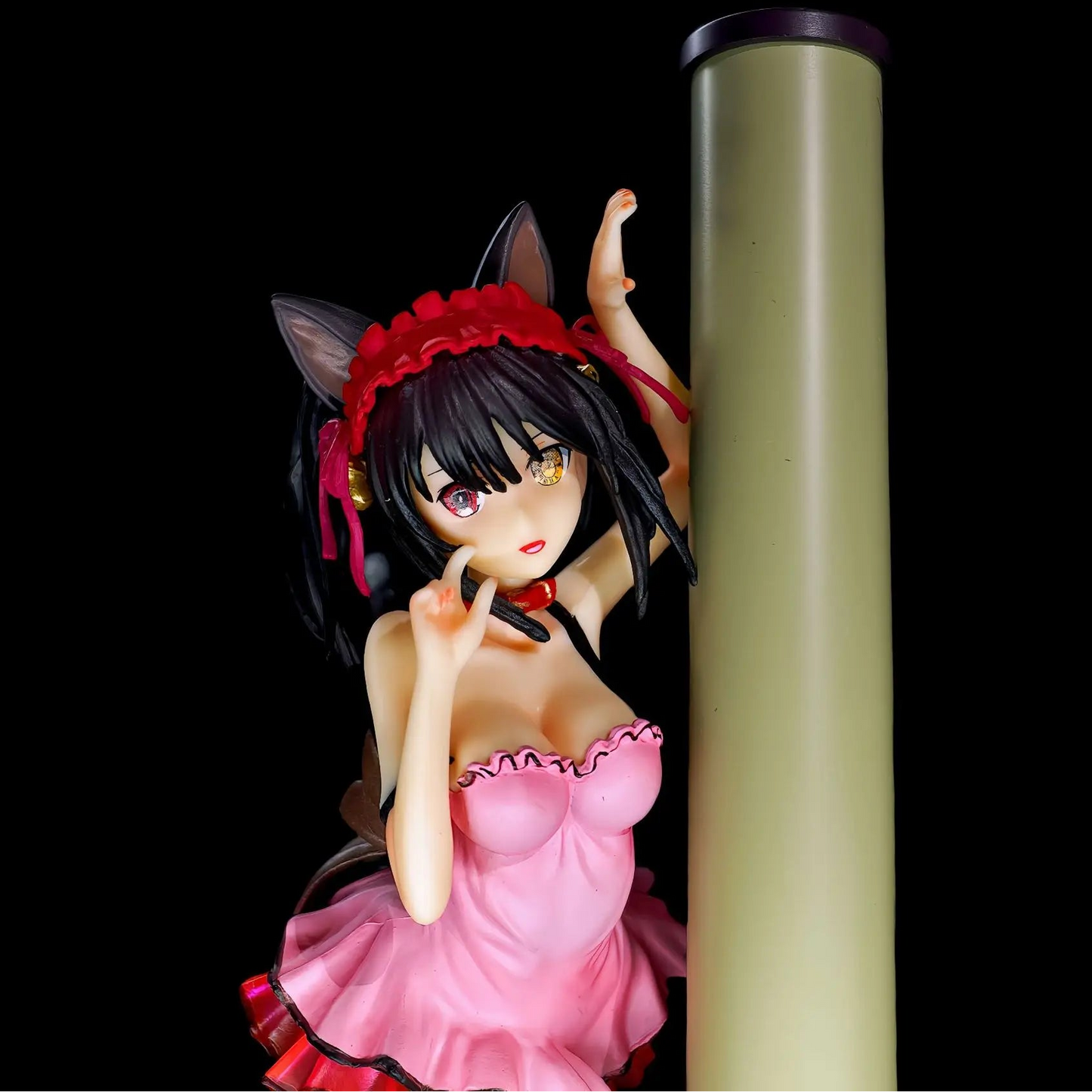 Kurumi Tokisaki Neko Date A Live Anime Figure Model Statue PVC 9.8" [Adult Collectible]