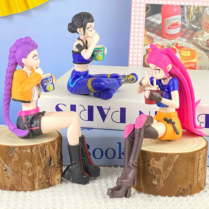 KPop Demon Hunters — HUNTR/X Noodle Break Ver. 3-Piece Set Non-Scale