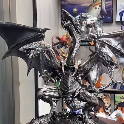 Blue-Eyes Ultimate Dragon Yu-Gi-Oh! Anime Figure Model Statue PVC 9.8" [No Box]