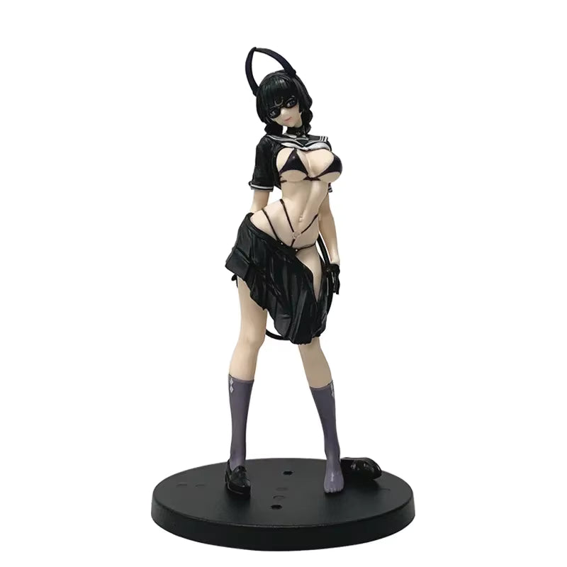 Homura Akemi Succubus Ver. Puella Magi Madoka Magica Anime Figure PVC 7.5" [Adult Collectible]