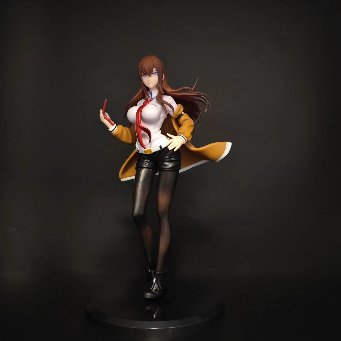 Kurisu Makise School Uniform Steins;Gate Anime Figure Model Statue PVC 8.5" [Boxed]