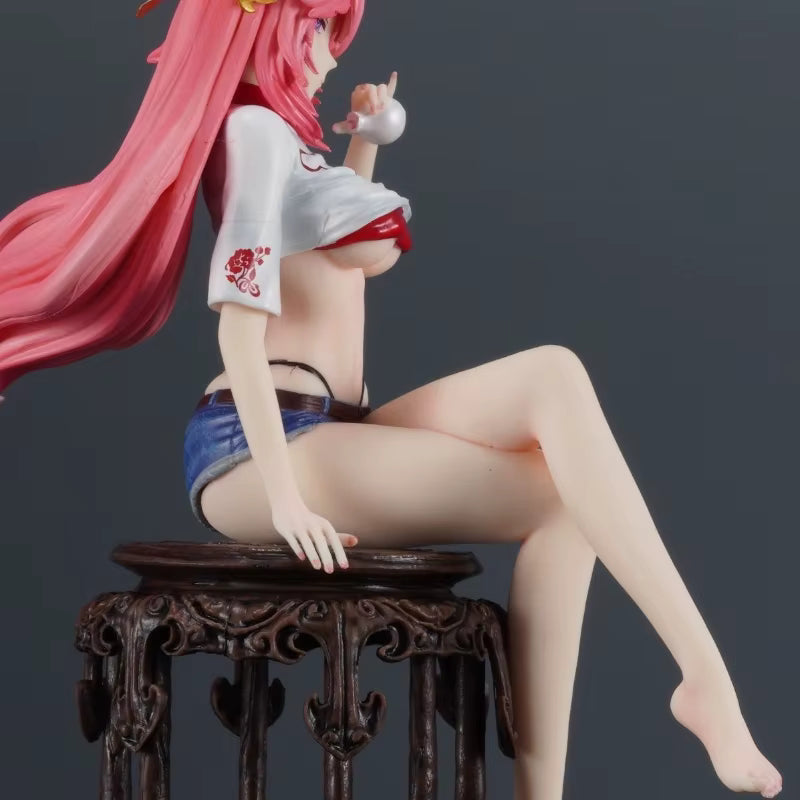 Yae Miko Summer Style Ver. Genshin Impact Anime Figure Model Statue PVC 9" [Adult Collectible]