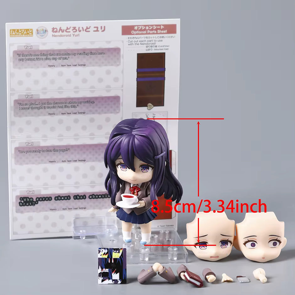 Doki Doki Literature Club!: Yuri Adjustable Chibi Ver. Non-Scale Figure