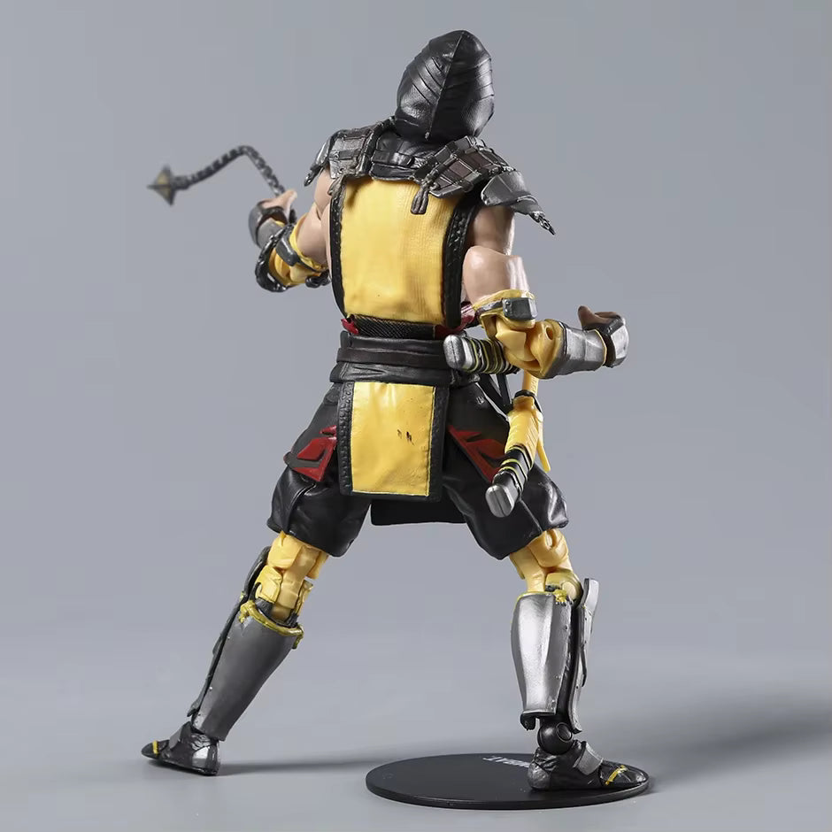 Scorpion and Sub-Zero Mortal Kombat Collectible Action Figure Models PVC 7" [Boxed]
