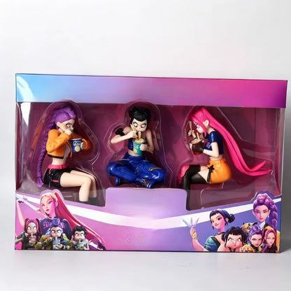 KPop Demon Hunters — HUNTR/X Noodle Break Ver. 3-Piece Set Non-Scale