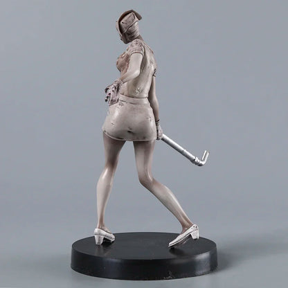 Pyramid Head and Dark Nurse Silent Hill Horror Movie Monster Figure Statue Model PVC [Boxed]