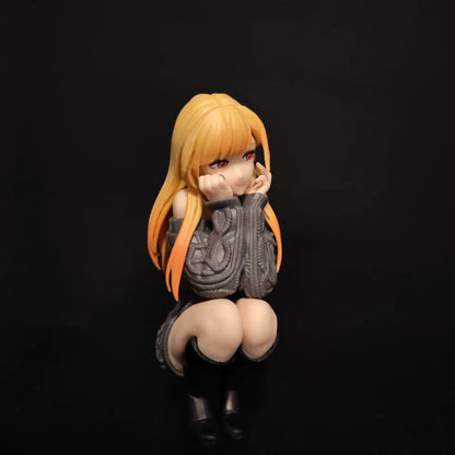 Marin Kitagawa Knit Ver. My Dress-Up Darling Desktop Anime Figure Model PVC 5" [No Box]