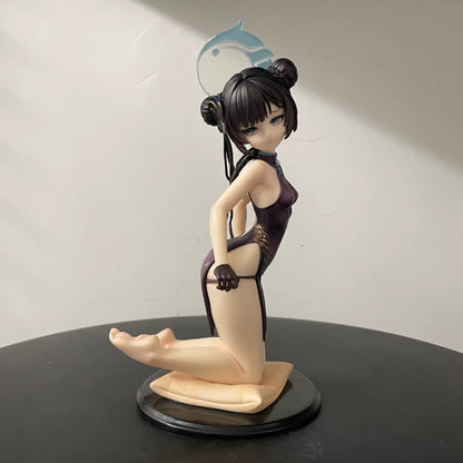 Ryuuge Kisaki Cheongsam Blue Archive Anime Figure Model Statue PVC 7.4" [Adult Collectible]