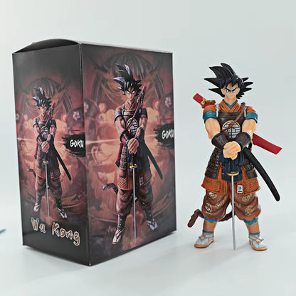 Goku Samurai Ver. Dragon Ball Z Collectible Anime Figure Model Statue PVC 8" [Boxed]