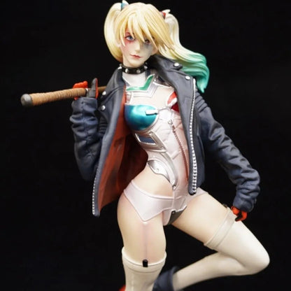 Harley Quinn DC Comics Neon Genesis Evangelion Crossover Anime Figure PVC 13" [No Box]