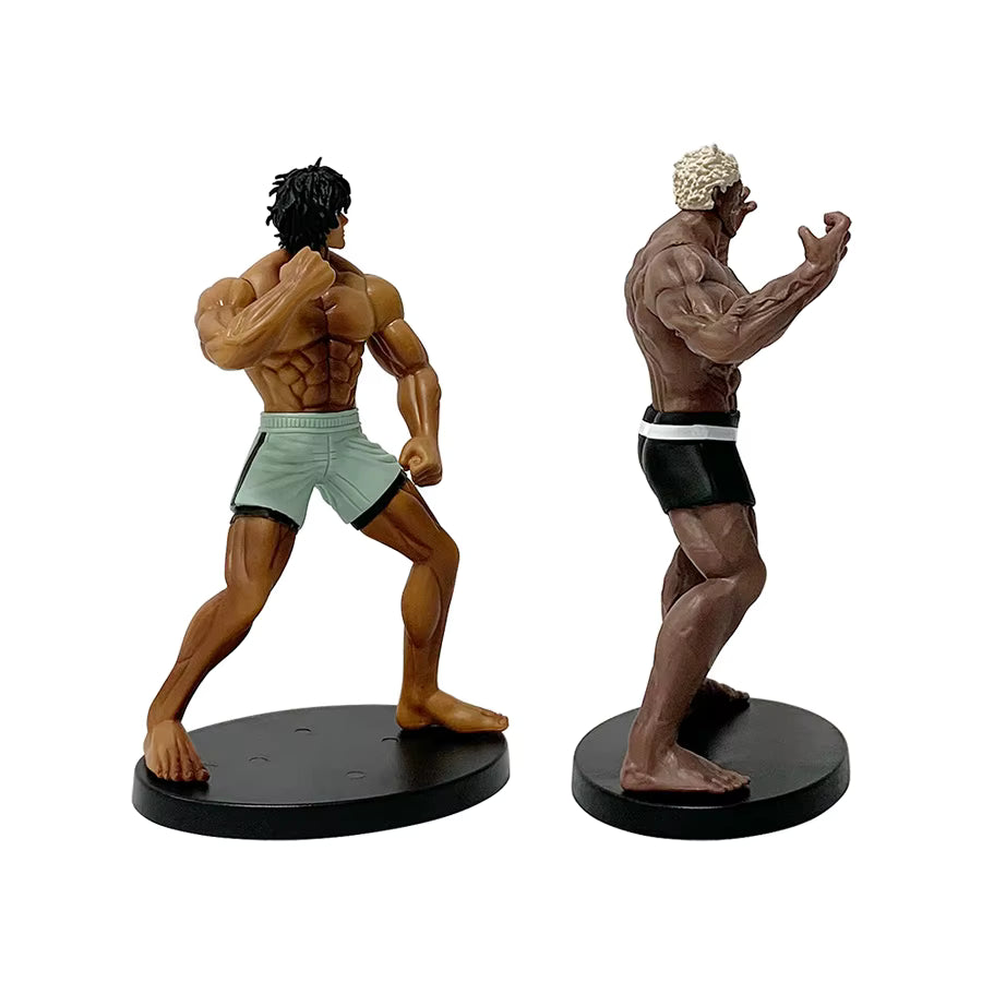 Tokita Ohma and Kure Raian Kengan Ashura Anime Figure Model Statues PVC 7" [Boxed]